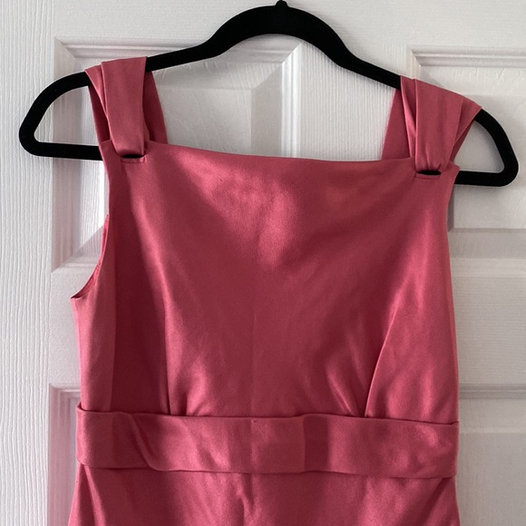 Saks Fifth Avenue Pink Empire Waist Dress Small - Picture 4 of 12